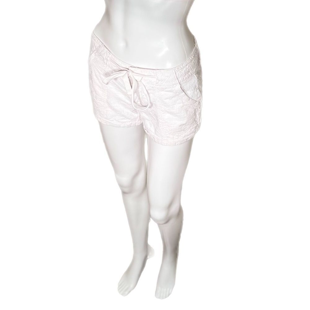 Textured Drawstring Shorts (1) - Picture 4 of 7